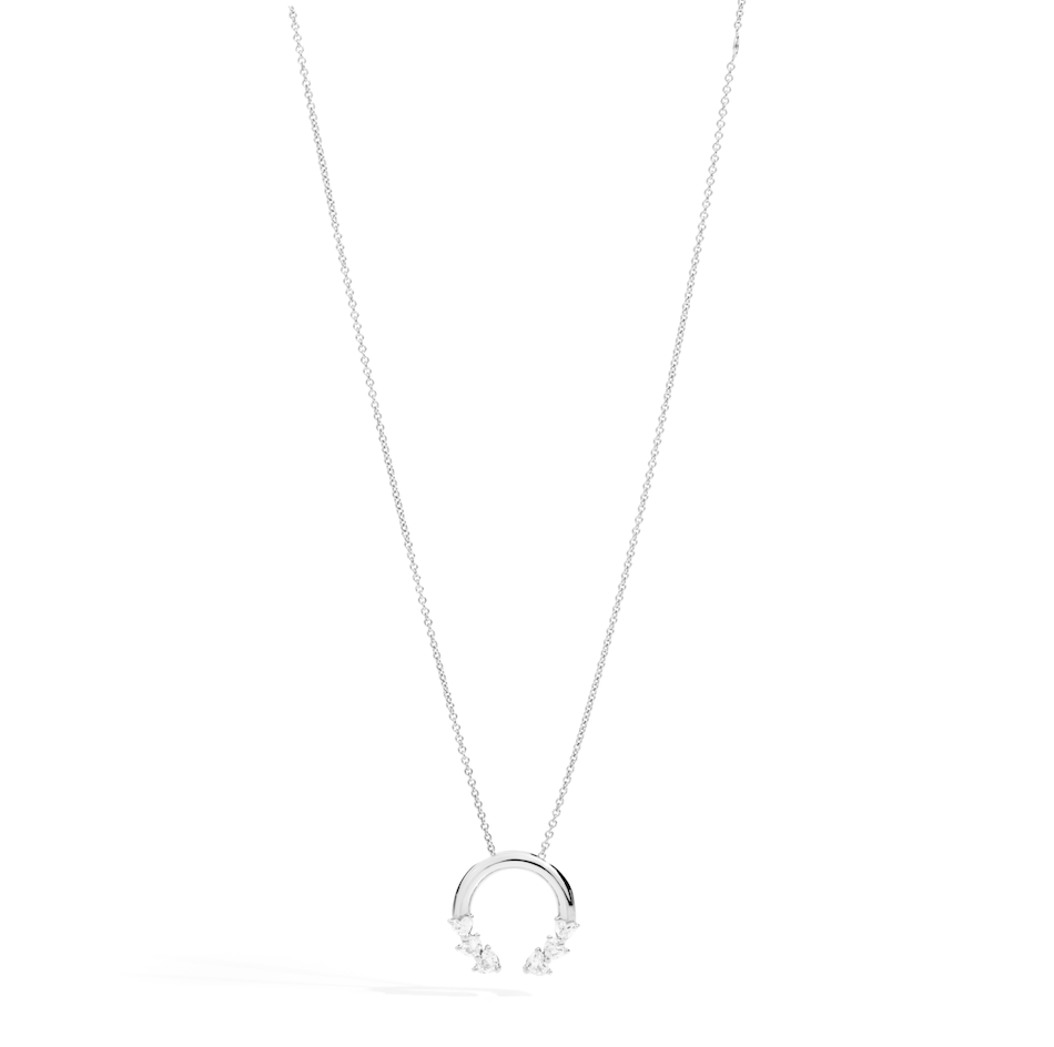 Recarlo More 18ct White Gold 0.48ct Diamond Necklace REC-132 Image 1