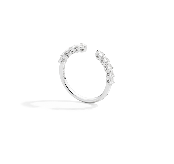 Recarlo More 18ct White Gold 0.50ct Diamond Ring REC-165 Image 2