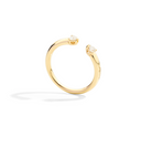 Recarlo More 18ct Yellow Gold 0.20ct Diamond Ring REC-141 Image 2