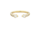 Recarlo More 18ct Yellow Gold 0.44ct Diamond Ring REC-173 Image 1