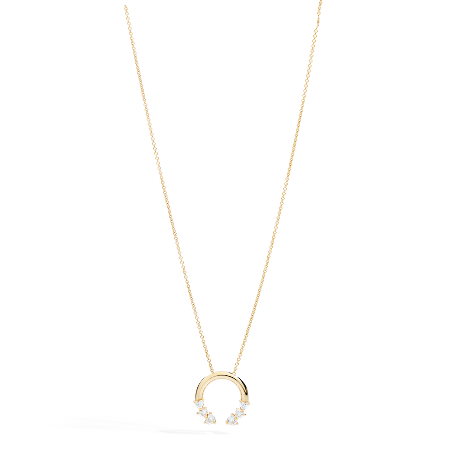 Recarlo More 18ct Yellow Gold 0.48ct Diamond Necklace REC-133 Image 1