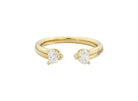 Recarlo More 18ct Yellow Gold 0.63ct Diamond Ring REC-145 Image 1