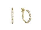 Recarlo More 18ct Yellow Gold 0.88ct Diamond Earrings REC-109 Image 1