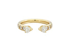 Recarlo More 18ct Yellow Gold 0.89ct Diamond Ring REC-177 Image 1