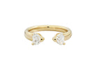 Recarlo More 18ct Yellow Gold 0.91ct Diamond Ring REC-149 Image 1