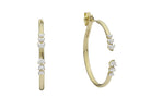 Recarlo More 18ct Yellow Gold 0.96ct Diamond Earrings REC-111 Image 1