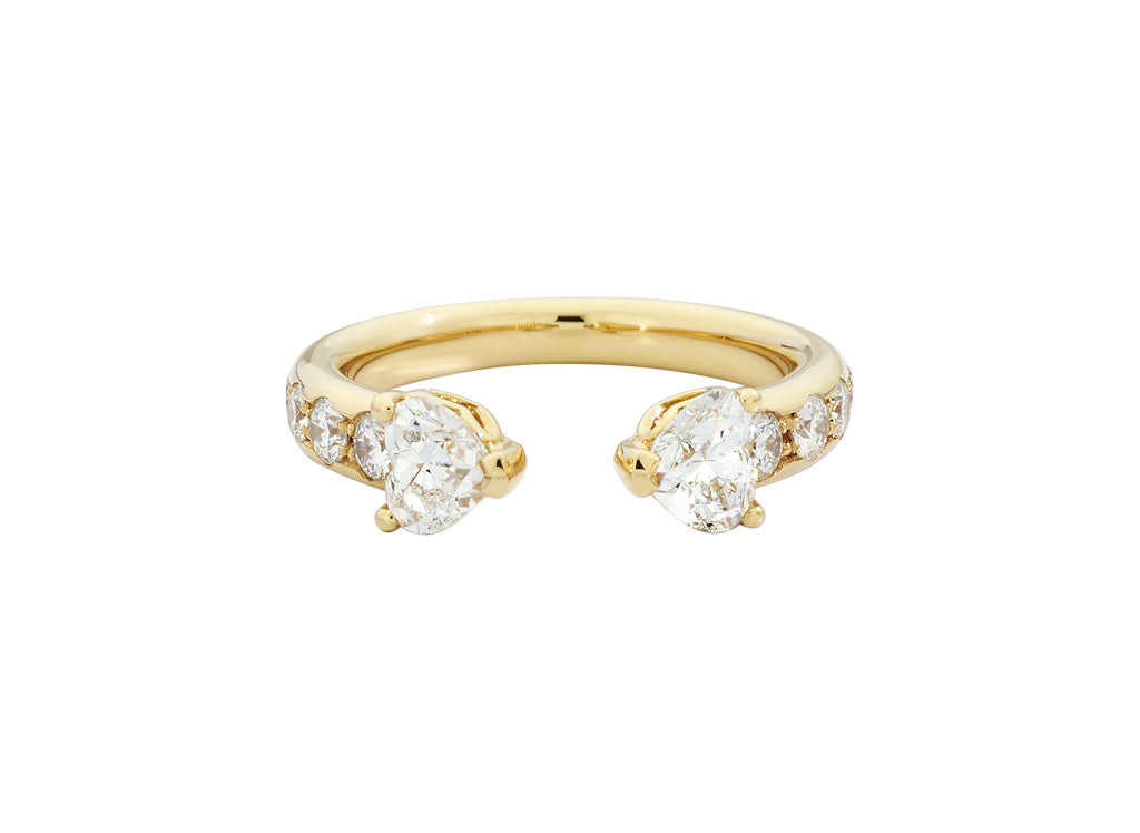 Recarlo More 18ct Yellow Gold 1.53ct Diamond Ring REC-181 Image 1