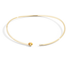 Recarlo More 18ct Yellow Gold Citrine and Diamond Necklace REC-125 Image 1
