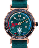 Reservoir Hydrosphere Cenote Bronze Green Watch RSV03.HY/334.GR Image 1