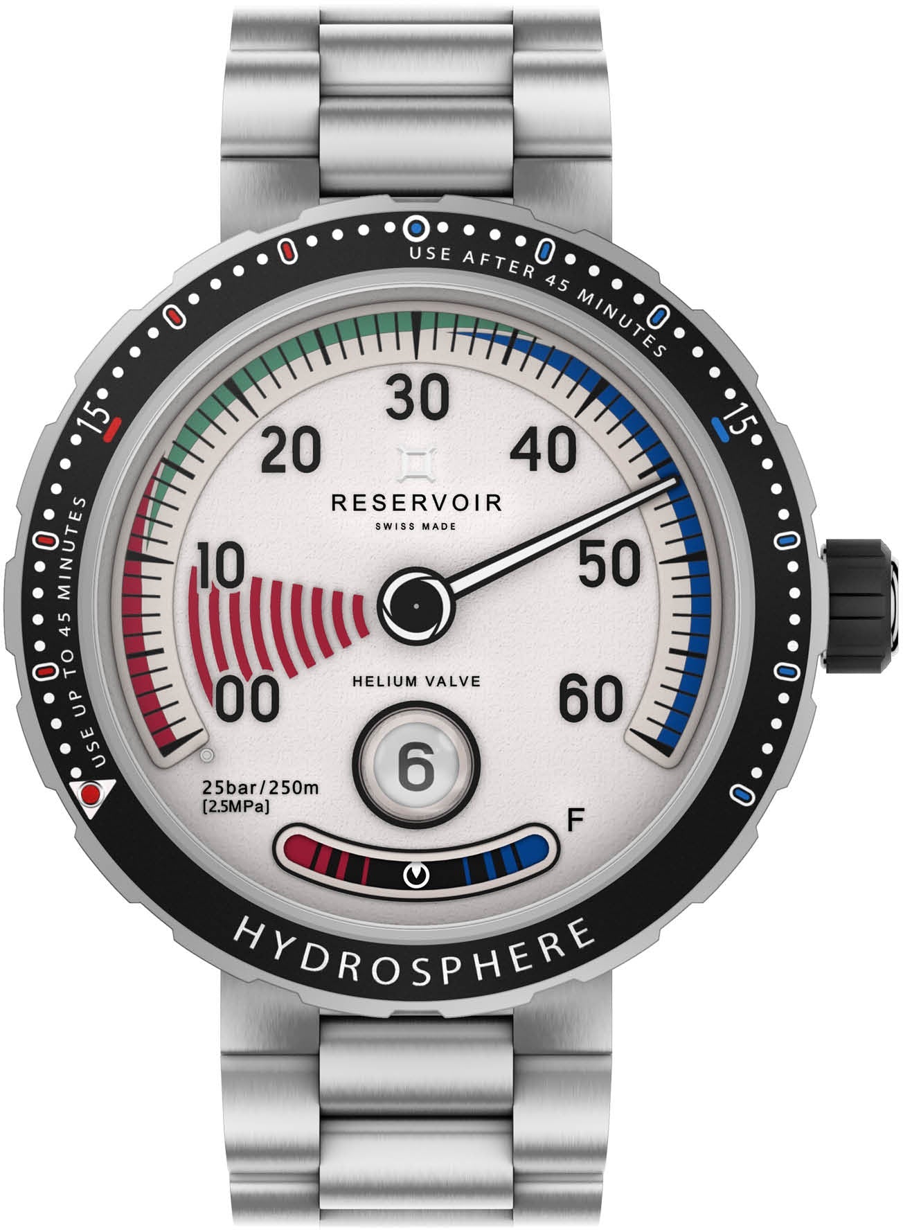 Reservoir Watch Hydrosphere Airgauge RSV03.HY/130-21 Image 1