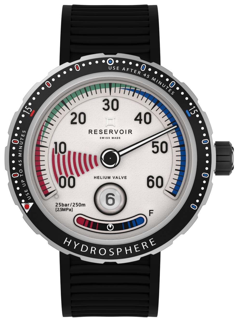 Reservoir Watch Hydrosphere Airgauge RSV03.HY/130-21 Image 2