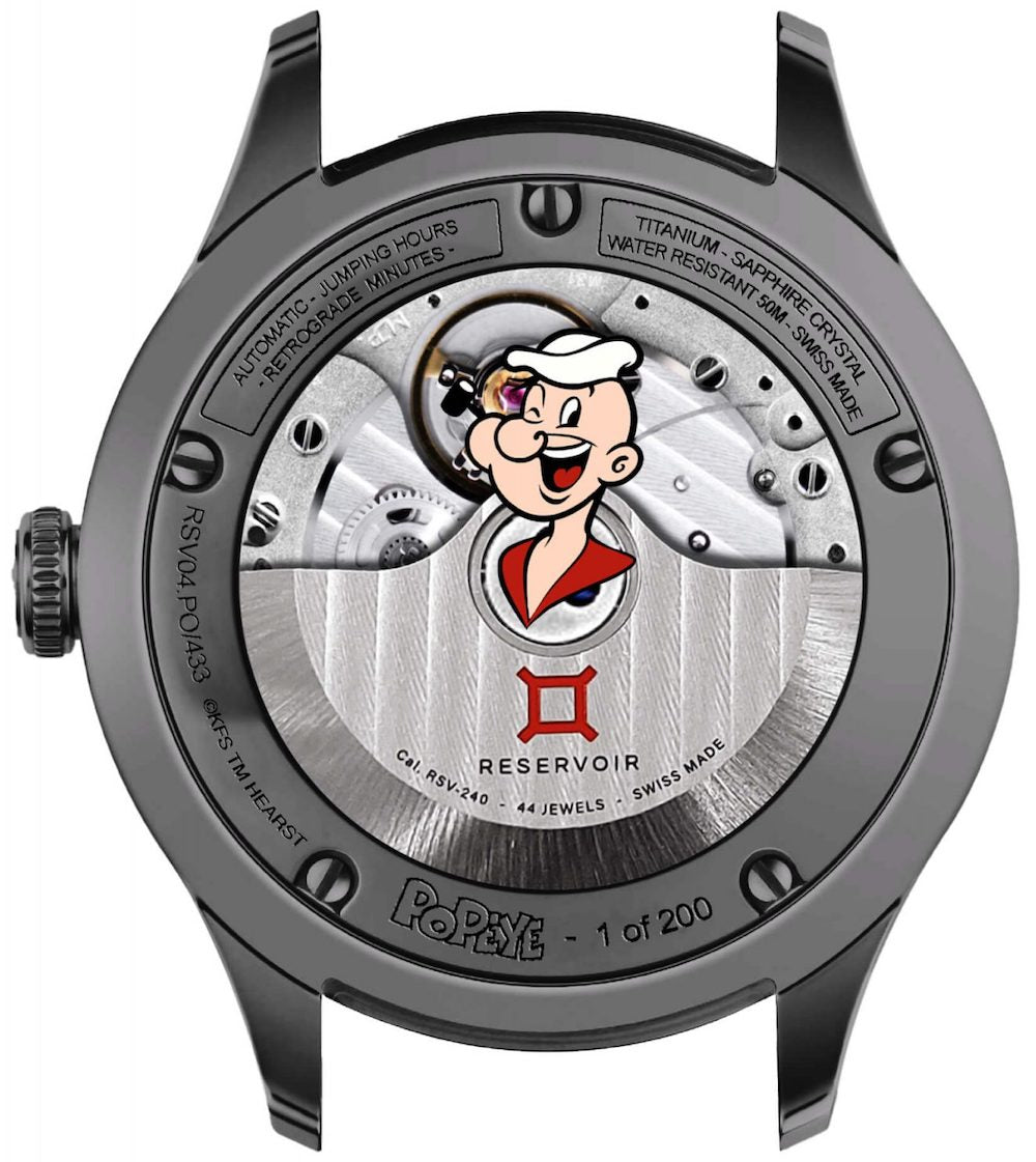 Reservoir Watch LabelNoir Popeye Limited Edition RSV04.PO/433 Image 6