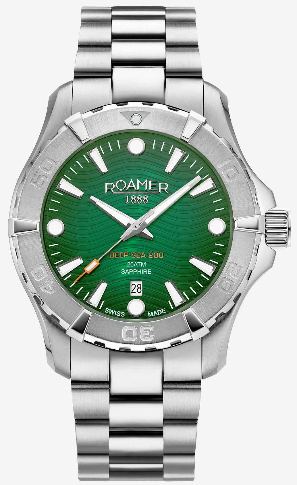 Roamer Deep Sea 200 Green Watch 860833 41 75 71 Image 1