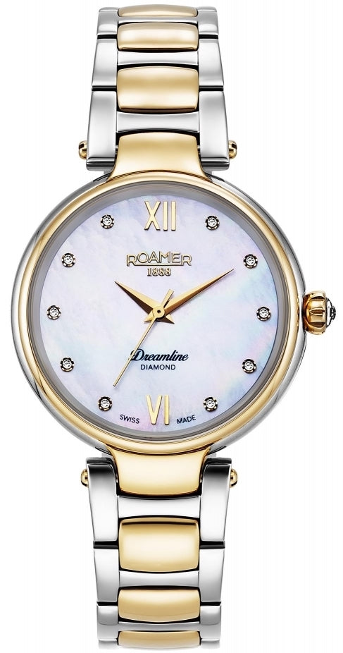 Roamer Dreamline White MOP Diamond Watch 857847 47 29 50 Image 1
