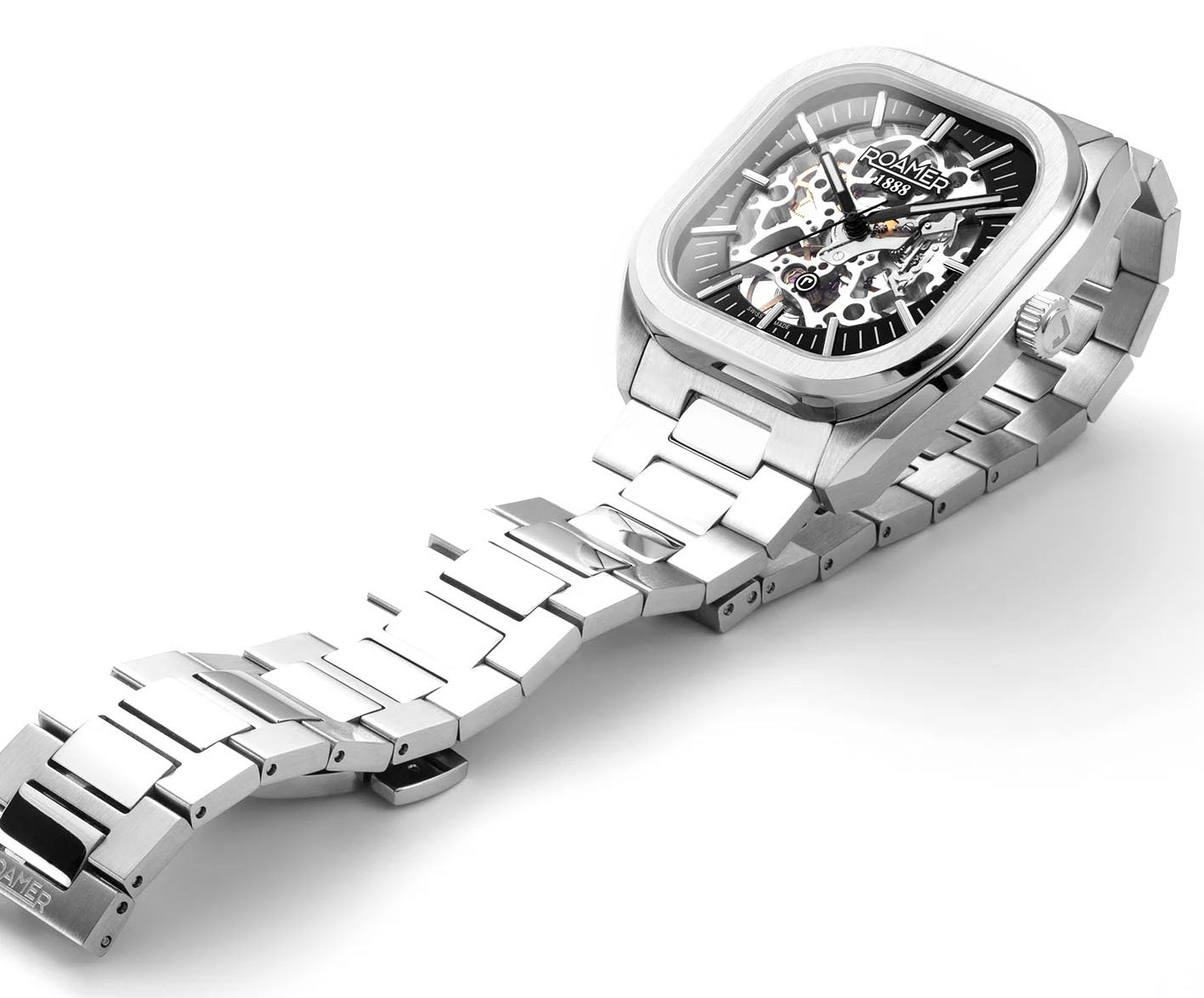 Roamer Mechano Black Skeleton Watch 985986 41 85 20 Image 5
