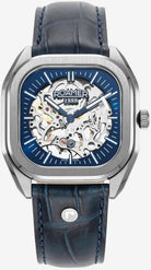 Roamer Mechano Blue Skeleton Watch 985986 41 45 20 Image 2