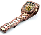 Roamer Mechano Brown Skeleton Watch 985986 43 65 20 Image 5