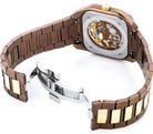 Roamer Mechano Brown Skeleton Watch 985986 43 65 20 Image 7