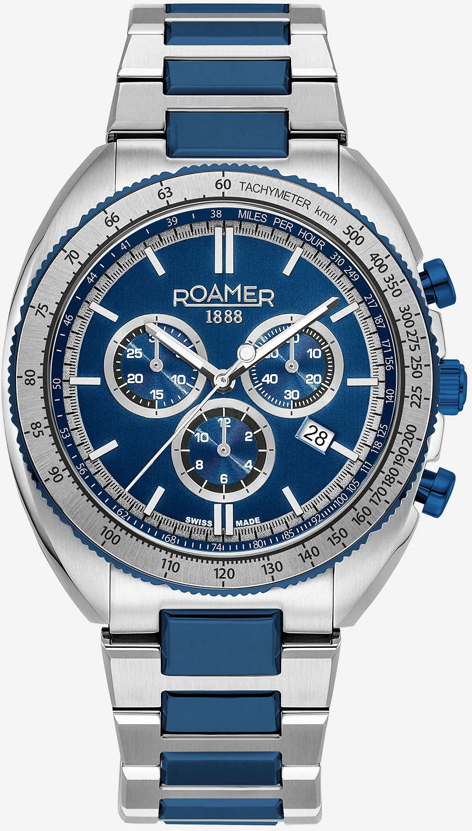 Roamer Power Chrono Blue Watch 868837 42 45 70 Image 1