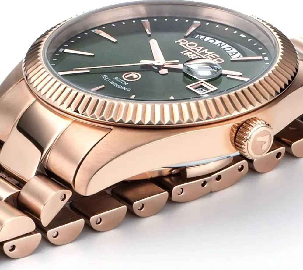 Roamer Primeline Day Date Green  981662 49 75 90 Image 2