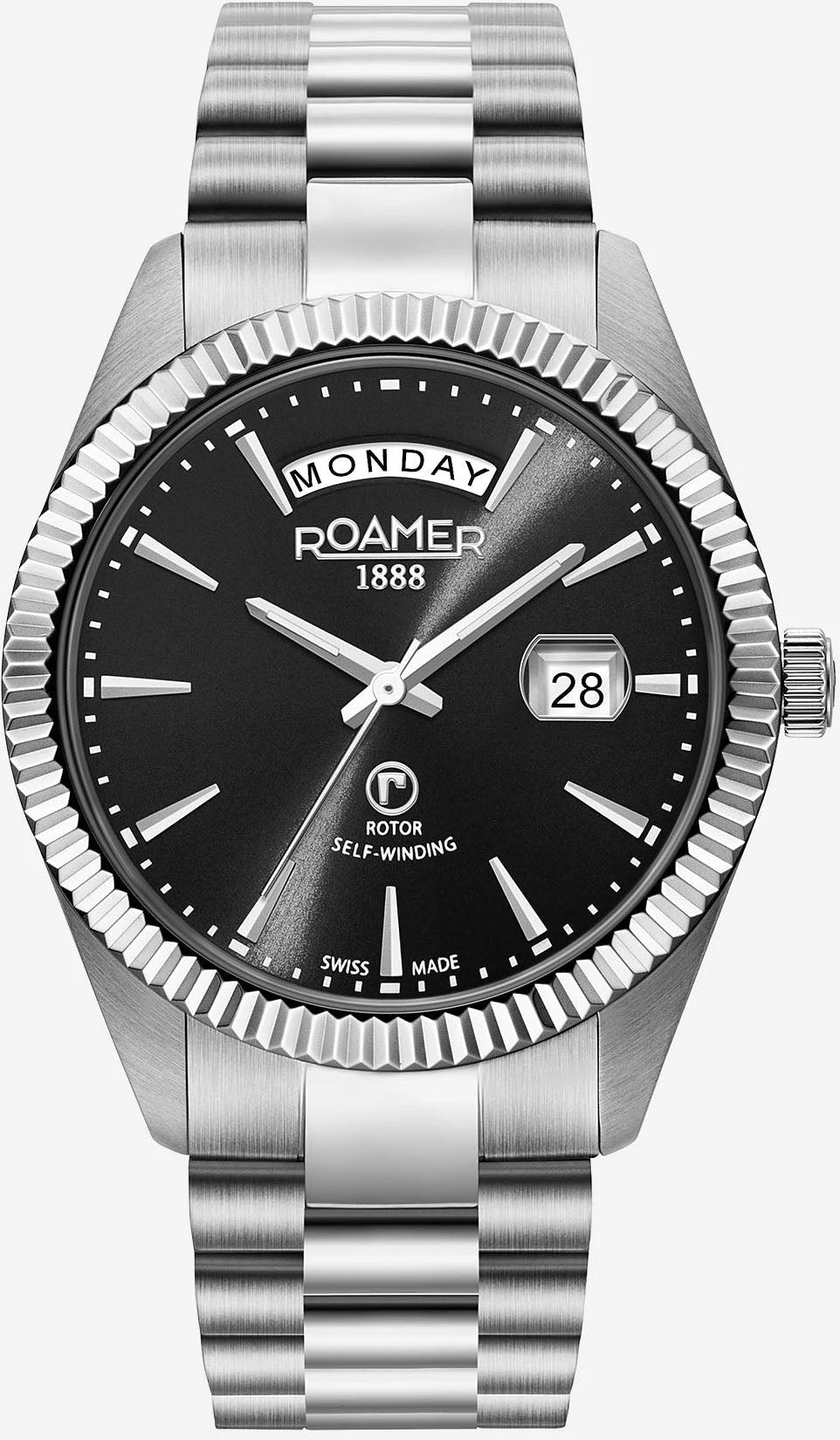 Roamer Primeline Day Date Watch 981662 41 55 90 Image 1