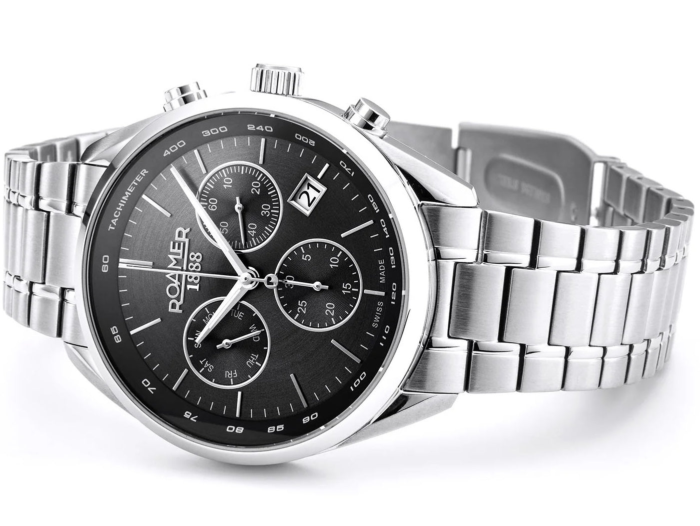 Roamer Pro Chrono Black Watch 993819 41 85 20 Image 2