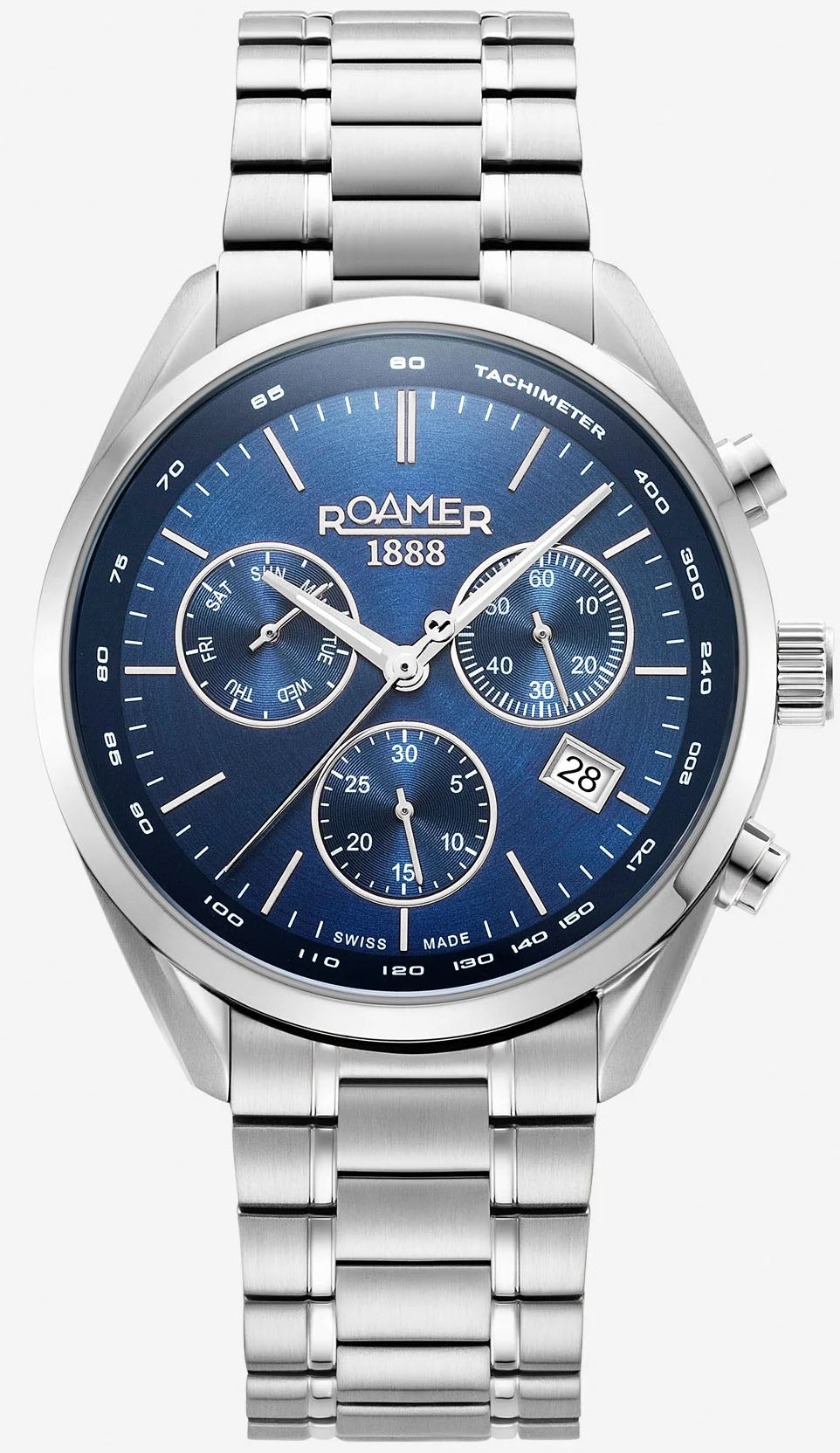 Roamer Pro Chrono Blue Watch 993819 41 45 20 Image 1