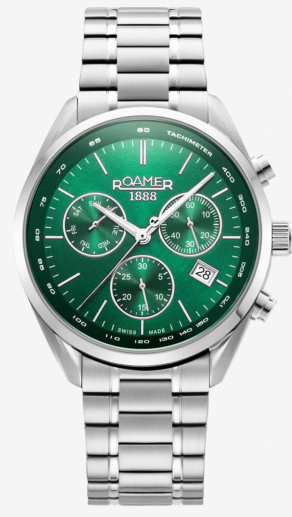 Roamer Pro Chrono Green Watch 993819 41 75 20 Image 1