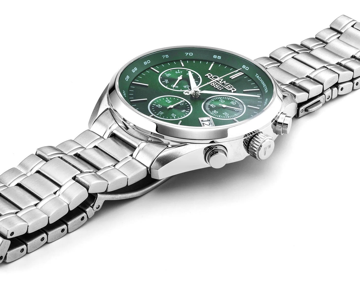 Roamer Pro Chrono Green Watch 993819 41 75 20 Image 2