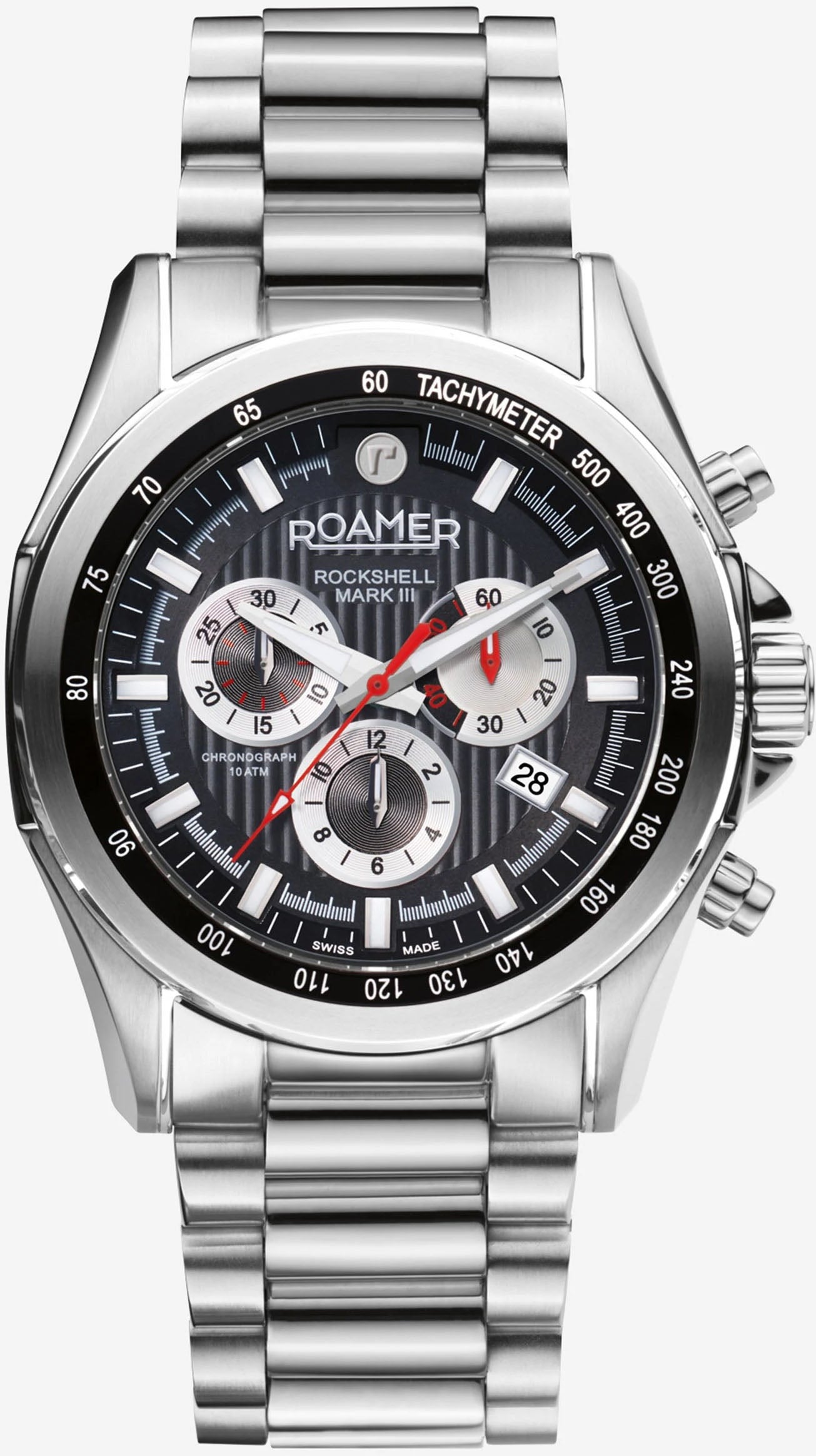 Roamer Rockshell Mark III Chrono Watch 220837 41 55 20 Image 1