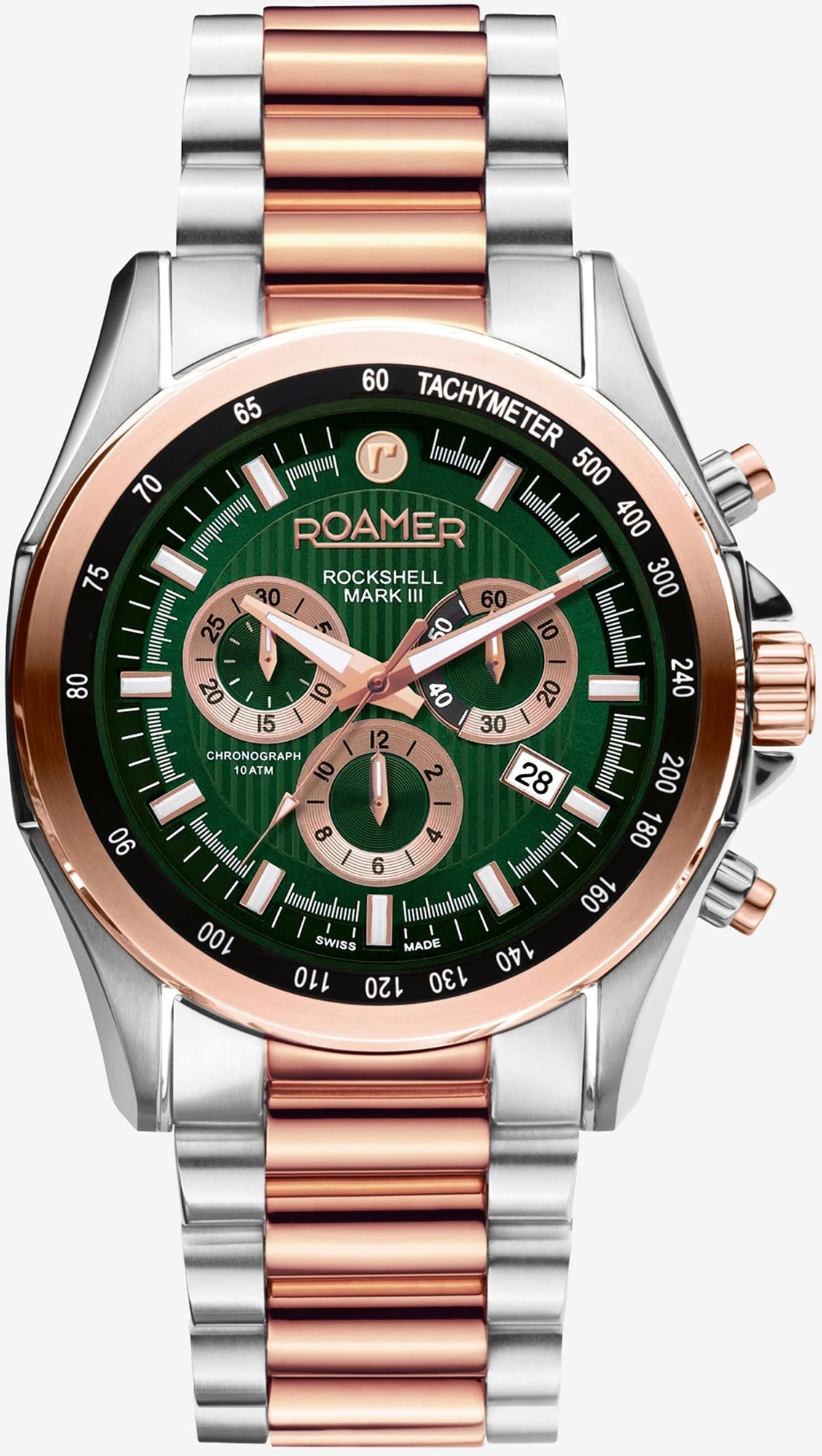 Roamer Rockshell Mark III Chrono Watch 220837 49 75 20 Image 1