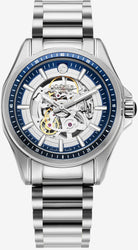 Roamer Rockshell Mark III Skeleton Blue Watch 220984 41 45 20 Image 1
