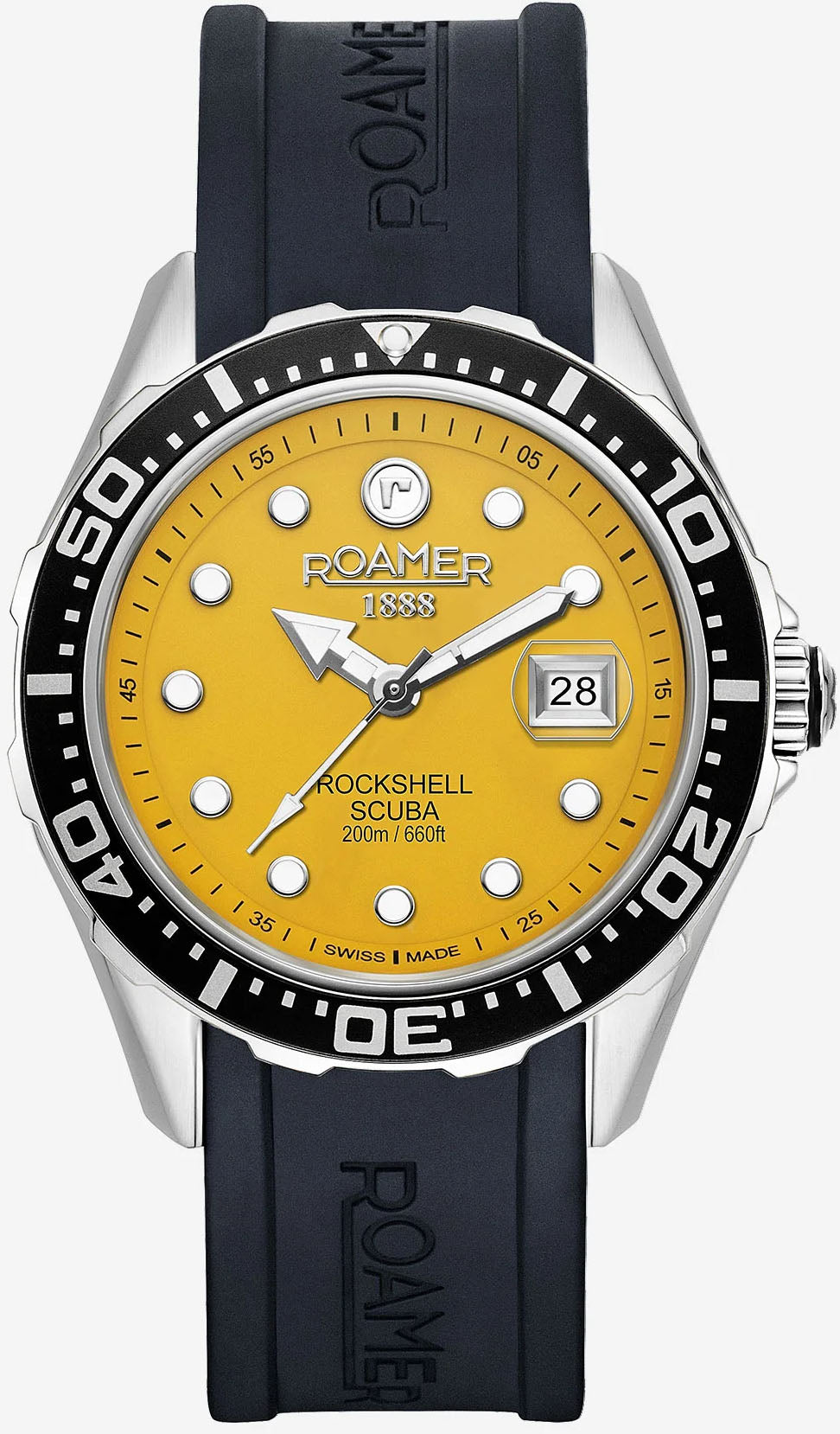 Roamer Rockshell Scuba Rubber Watch 867833 41 95 02 Image 1