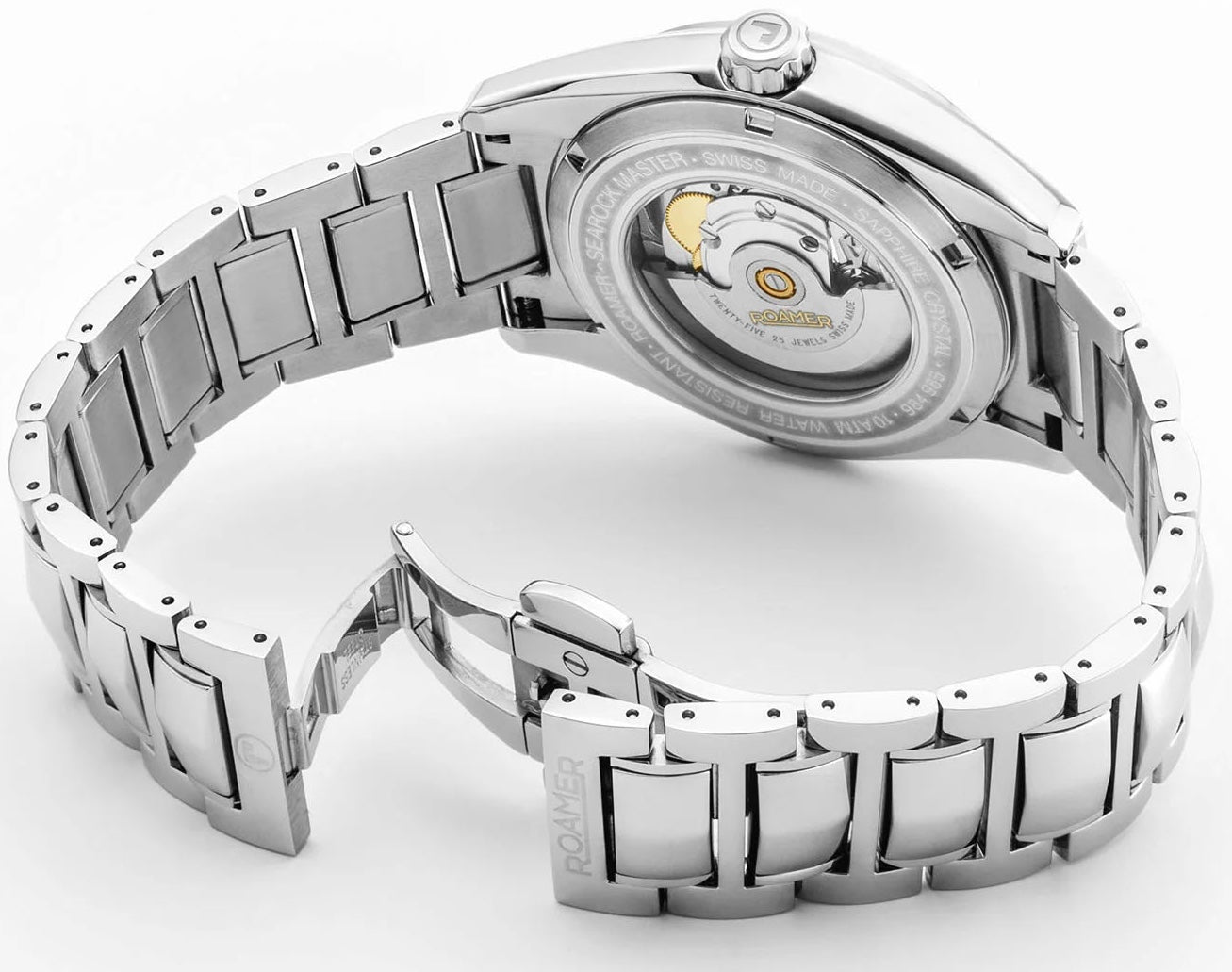 Roamer Searock Master Black Watch 984985 41 85 20 Image 4