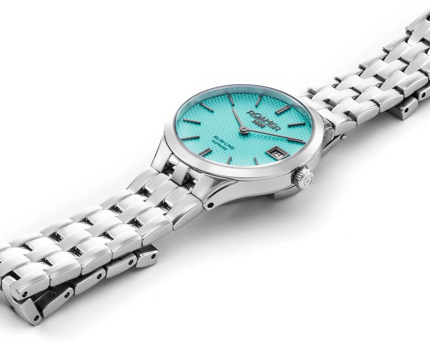 Roamer Slim-Line Classic Marine Blue Ladies Watch 512857 41 05 20 Image 3