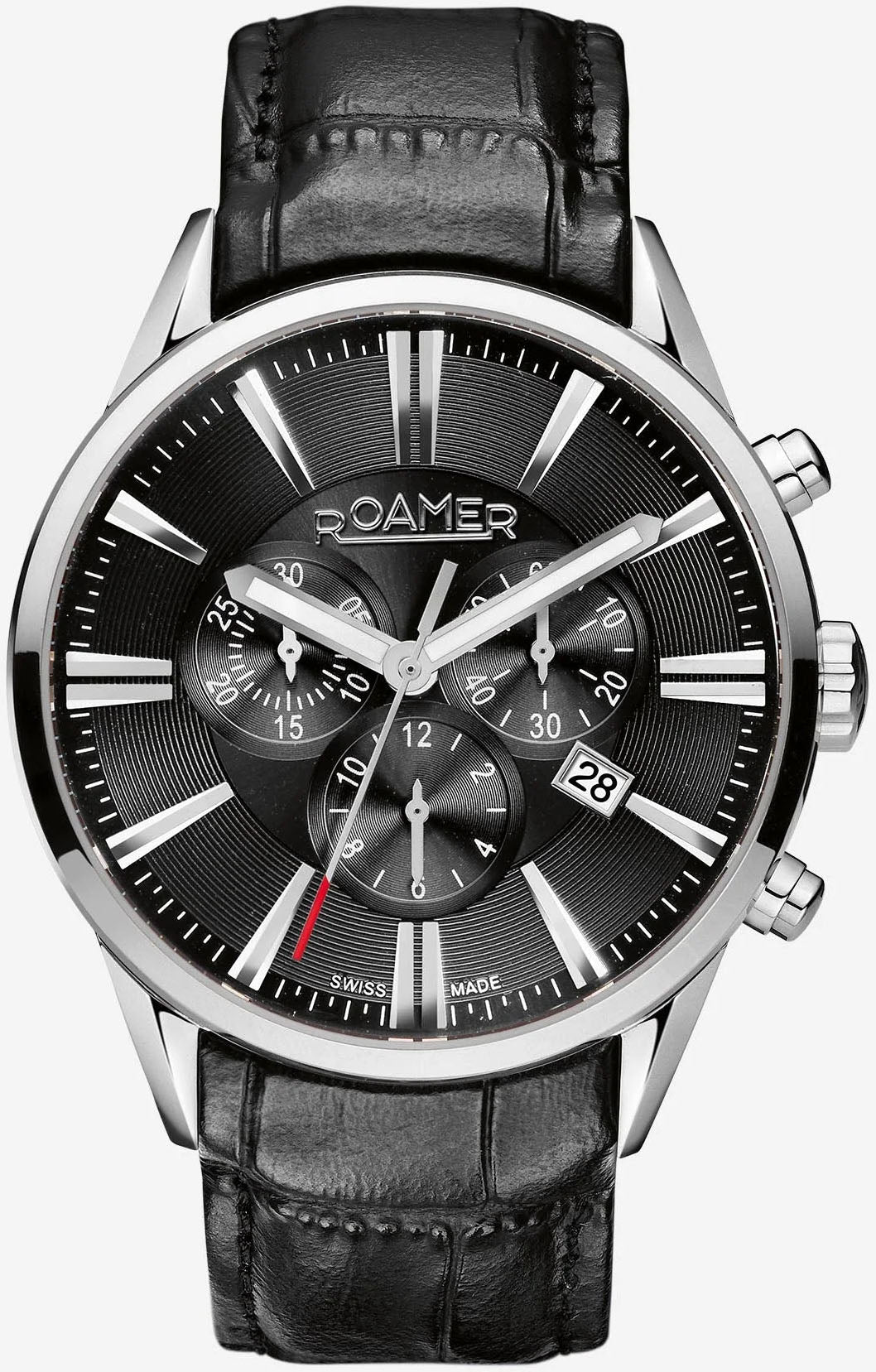 Roamer Superior Chrono Black Watch 508837 41 55 05 Image 1