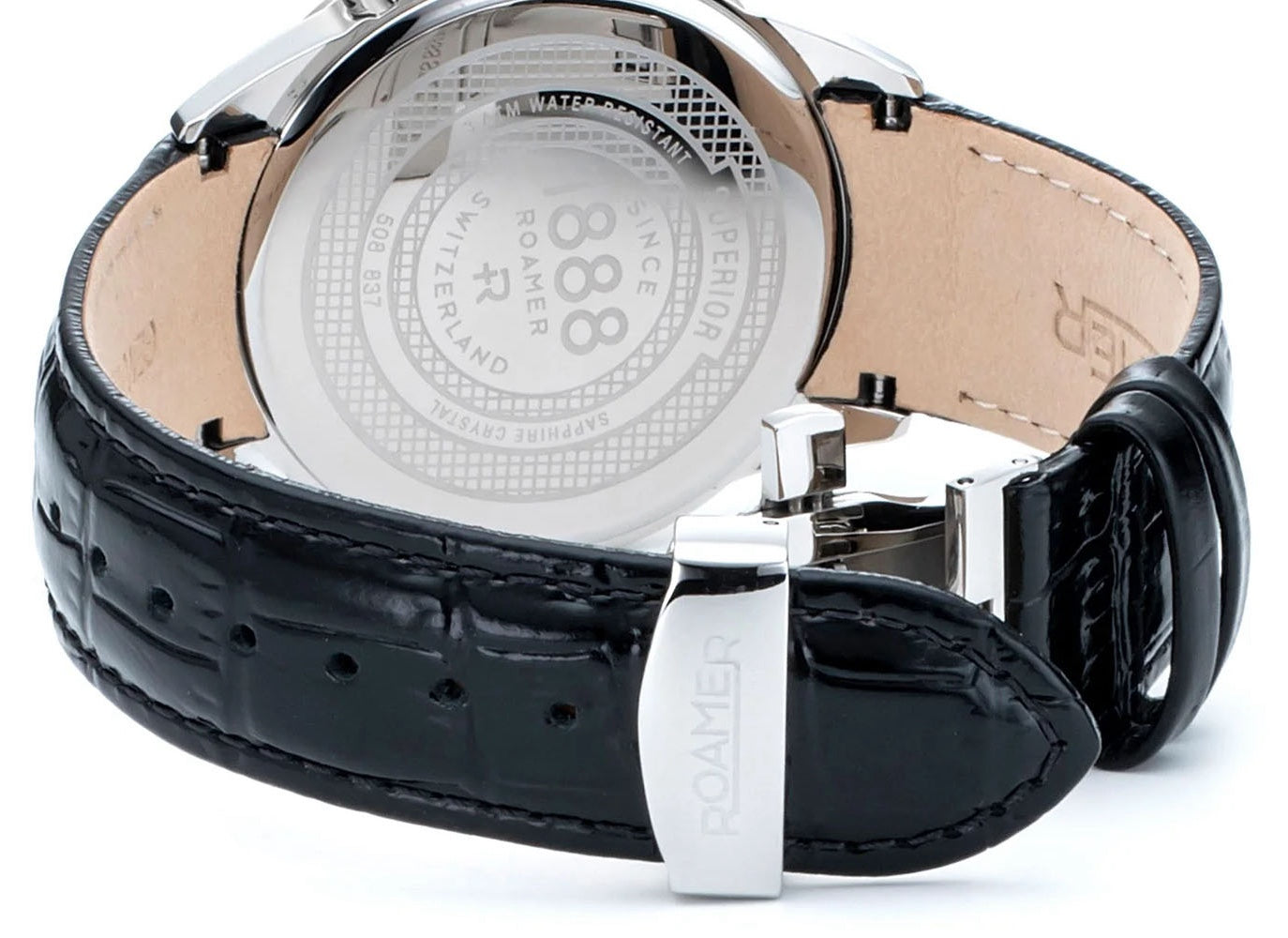 Roamer Superior Chrono Black Watch 508837 41 55 05 Image 3