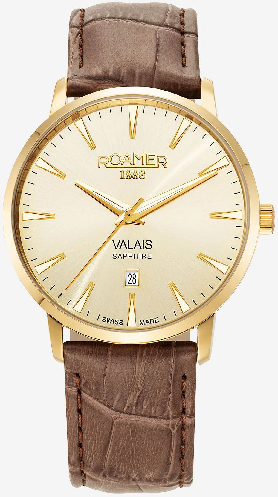 Roamer Valais Champagne Gents Watch 988833 48 35 05 Image 2