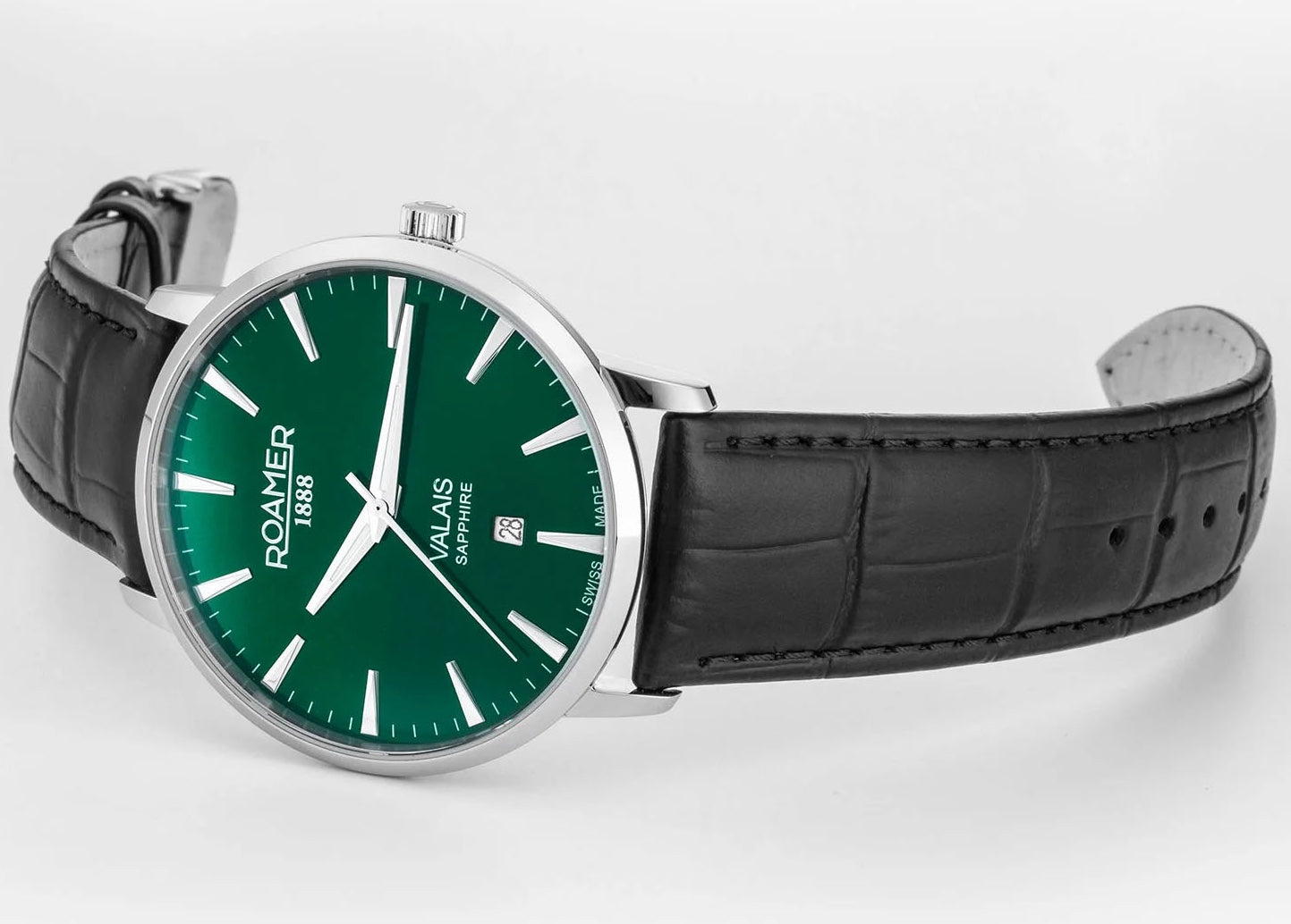 Roamer Valais Green Gents Watch 988833 41 75 05 Image 5