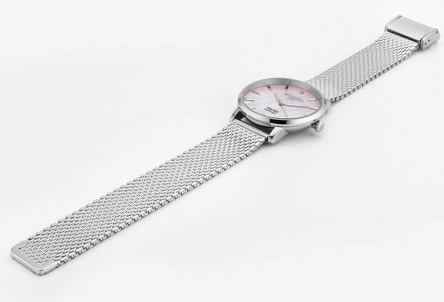 Roamer Valais Pink MOP Ladies Watch 989847 41 10 05 Image 4