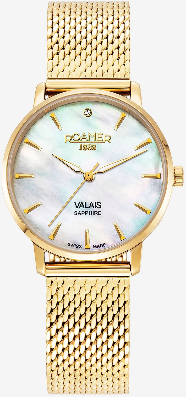 Roamer Valais Pink MOP Ladies Watch 989847 48 10 05 Image 1