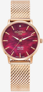 Roamer Valais Red MOP Ladies Watch 989847 46 60 05 Image 1
