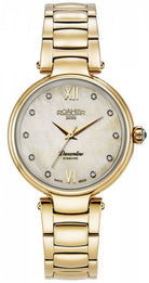 Roamer Watch Dreamline Diamonds Champagne MOP Dial Yellow Gold 857847 48 29 50 Image 1