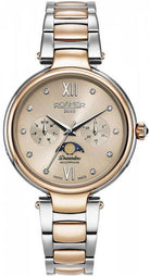 Roamer Watch Dreamline Moonphase Pink MOP Dial Rose Gold Bicolour 858801 49 38 50 Image 1