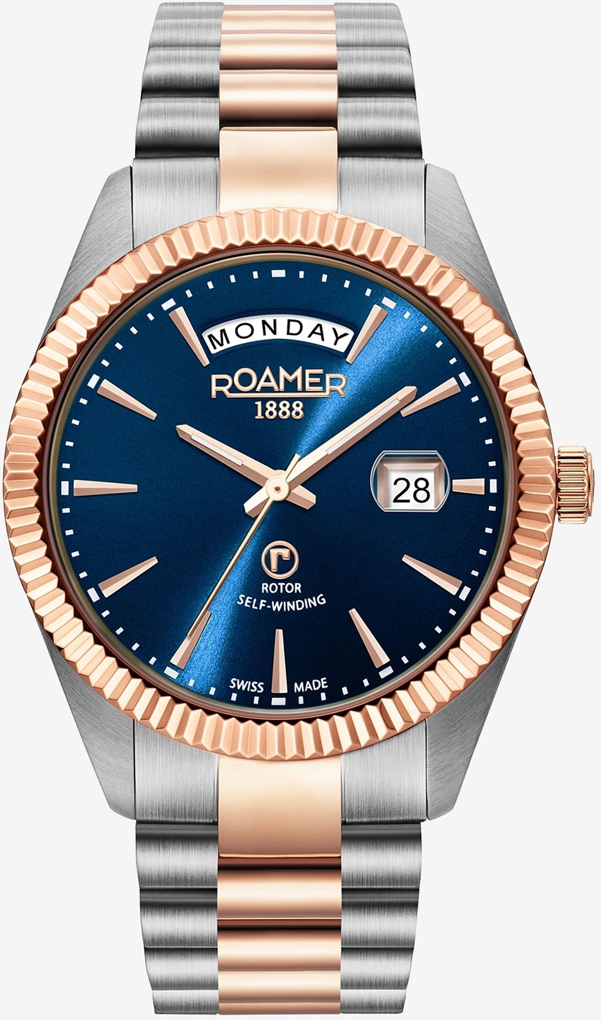 Roamer Watch Primeline Day Date 981662 47 45 90 Image 1