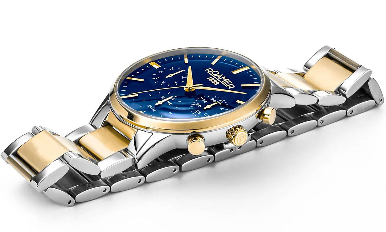 Roamer Watch R-Line Multifunction Blue 718982 48 45 70 Image 2