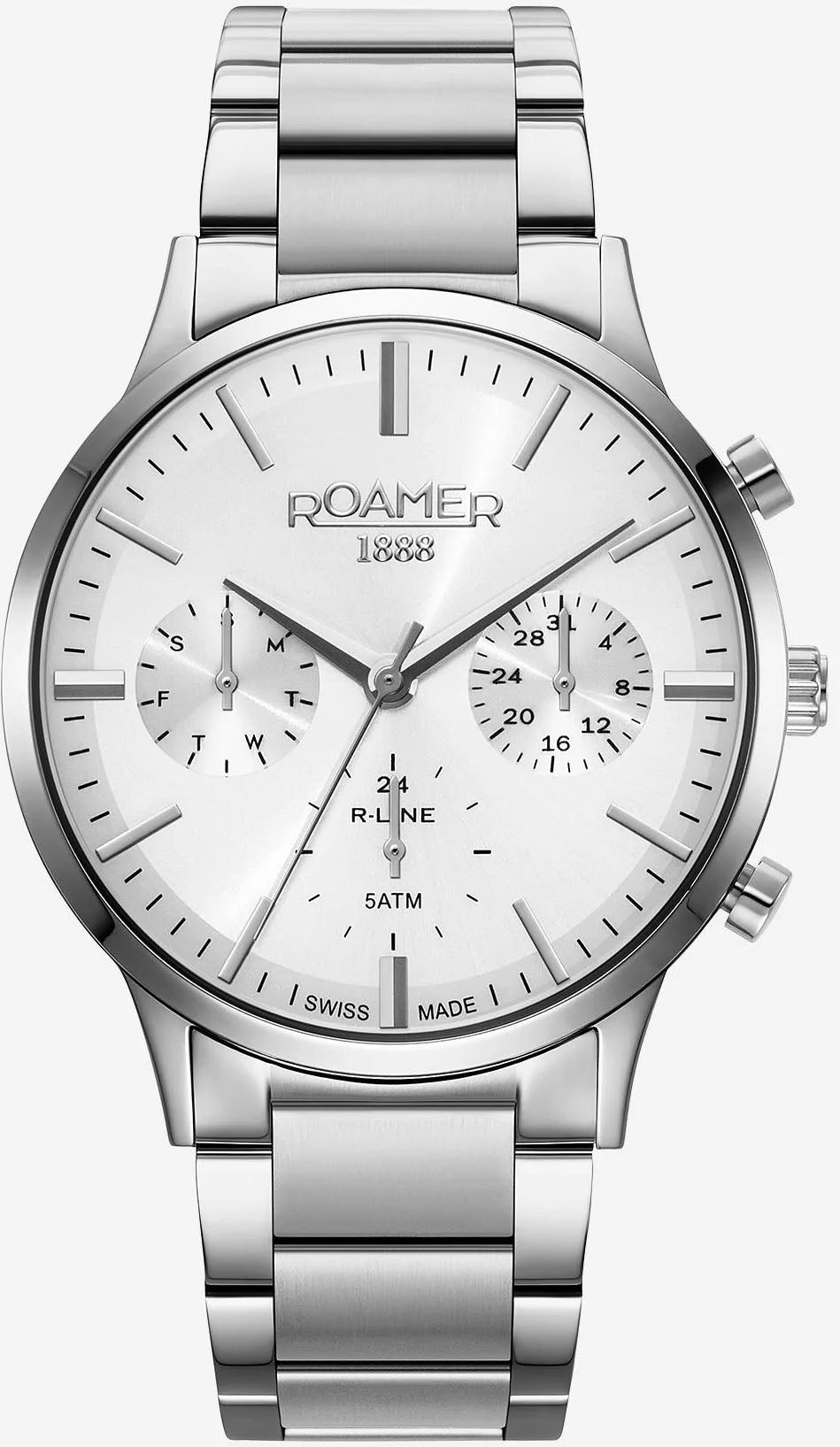 Roamer Watch R-Line Multifunction Silver 718982 41 15 70 Image 1