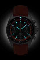 Ruhla 1929 Glasbach Cup Quartz Chronograph Watch 49702 Image 2