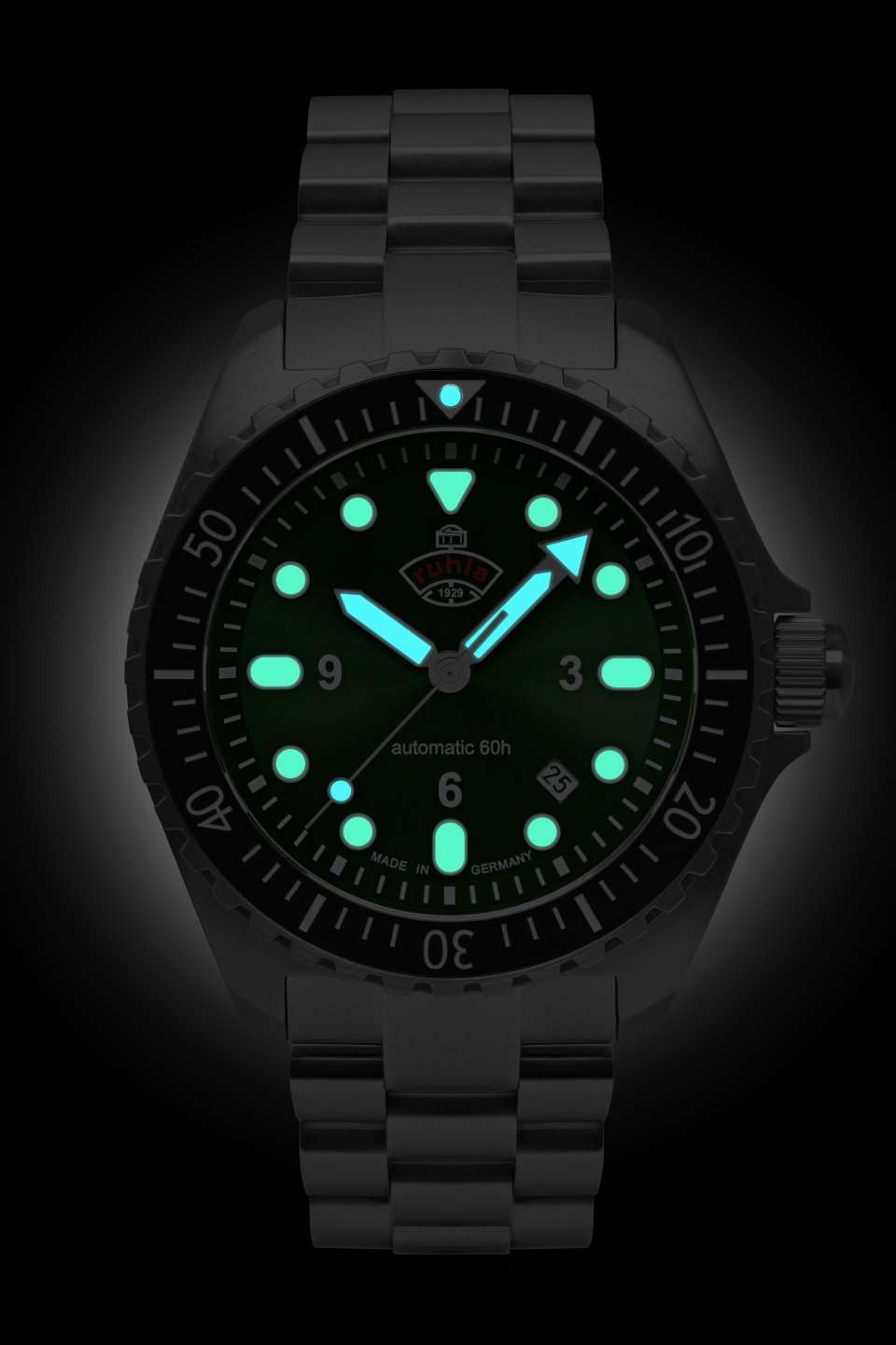 Ruhla 1929 NVA Kommando Minentaucher Watch 4960M4_set Image 3