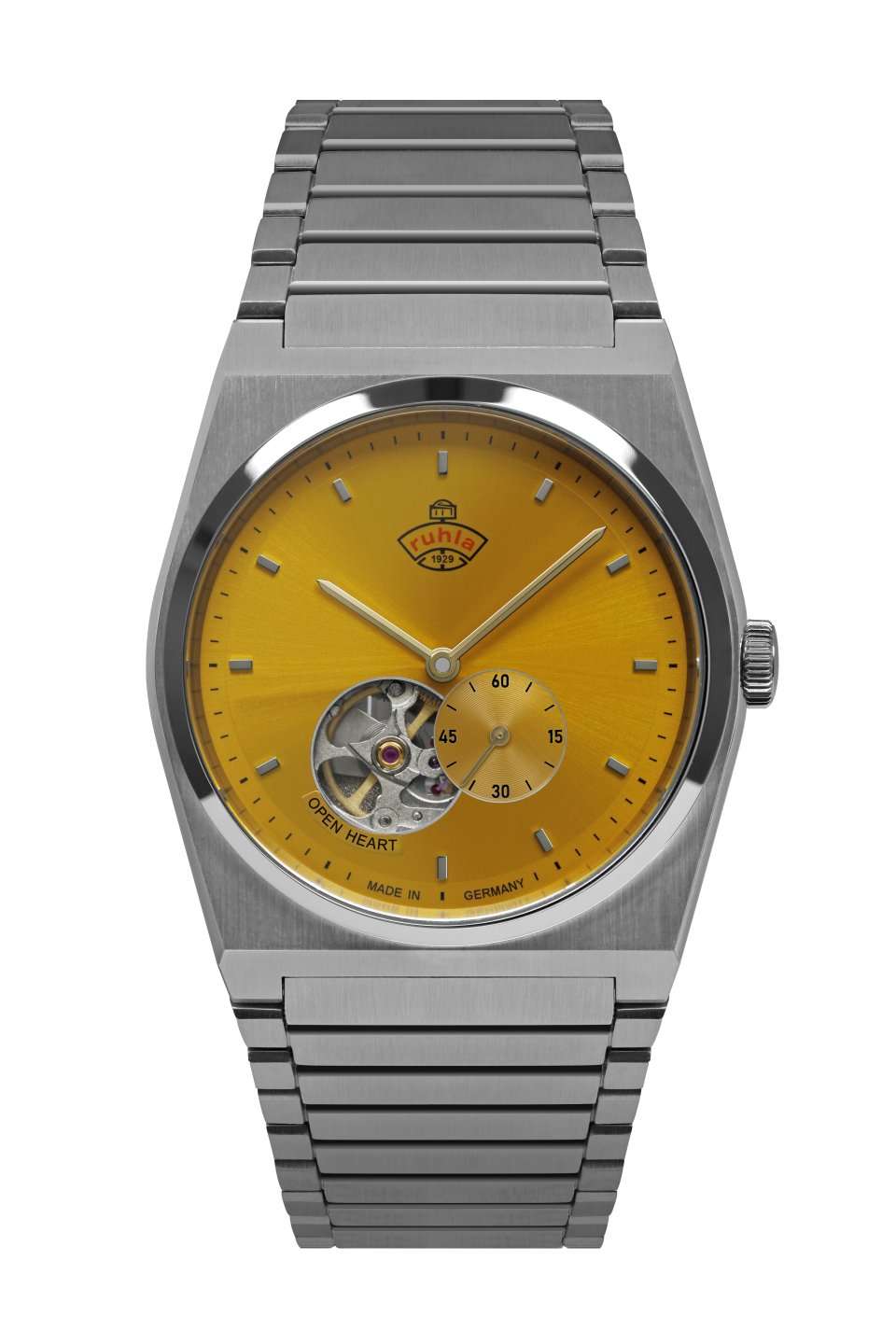 Ruhla 1929 Space Control Automatic Open Heart Watch 4866M5 Image 1